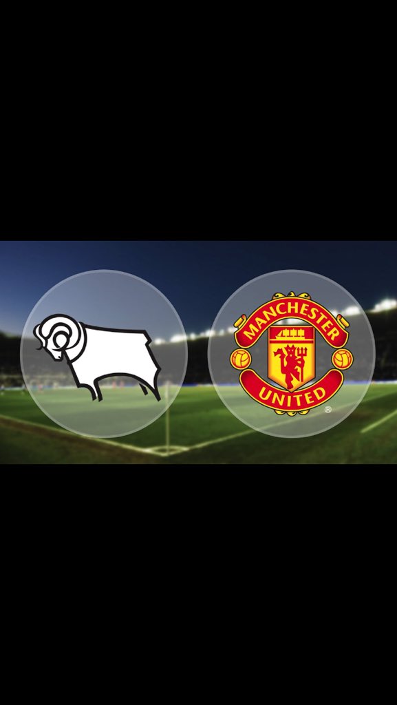 TheStationDids's tweet photo. Live FA Cup football shown tonight - Derby County vs Manchester United. Come join us, KO @ 19:55. https://t.co/IqJjsDzt79