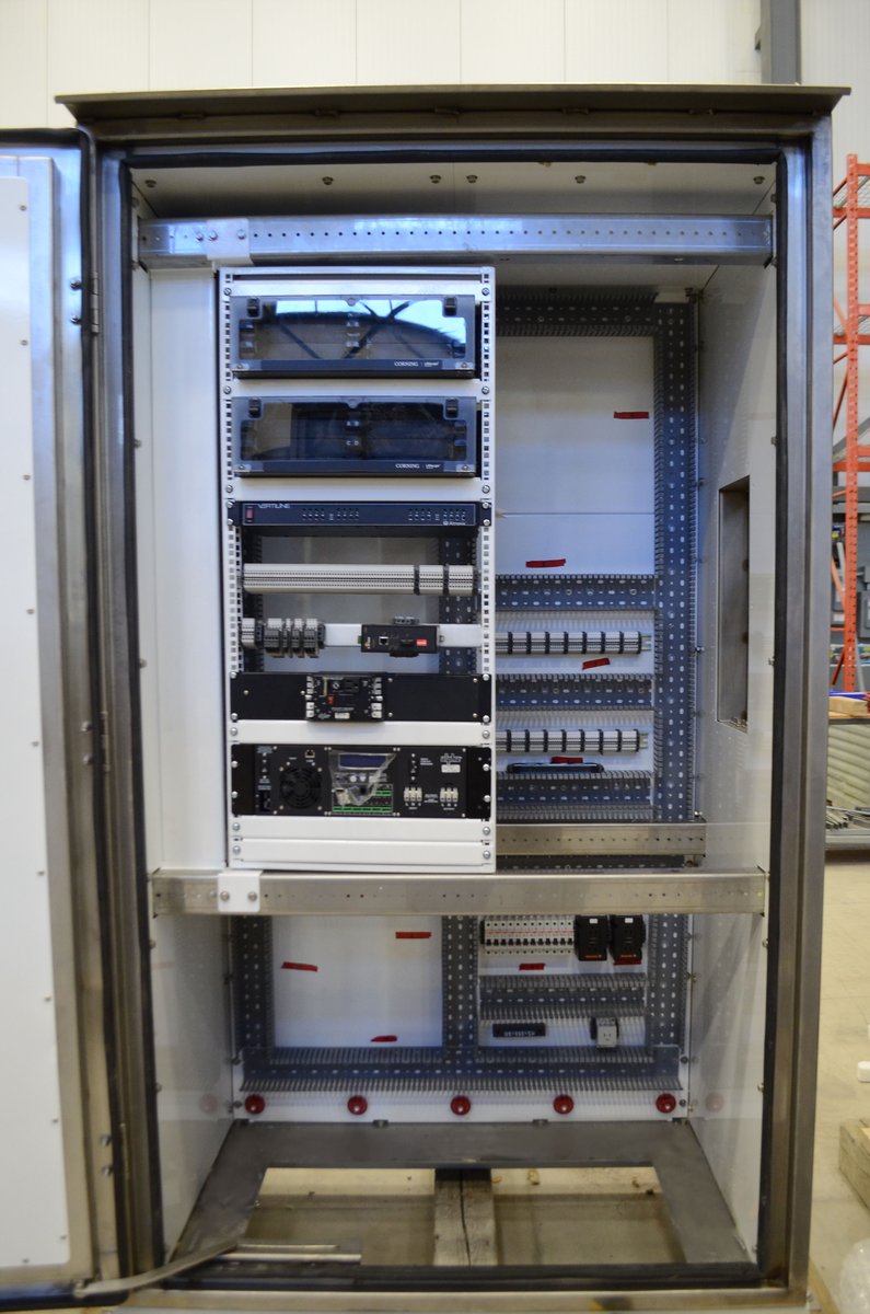 enerquest's tweet photo. Working away on our latest project; Stainless steel communication enclosures! #EnerQuest #FeatureFriday https://t.co/ppYNsI6b5D