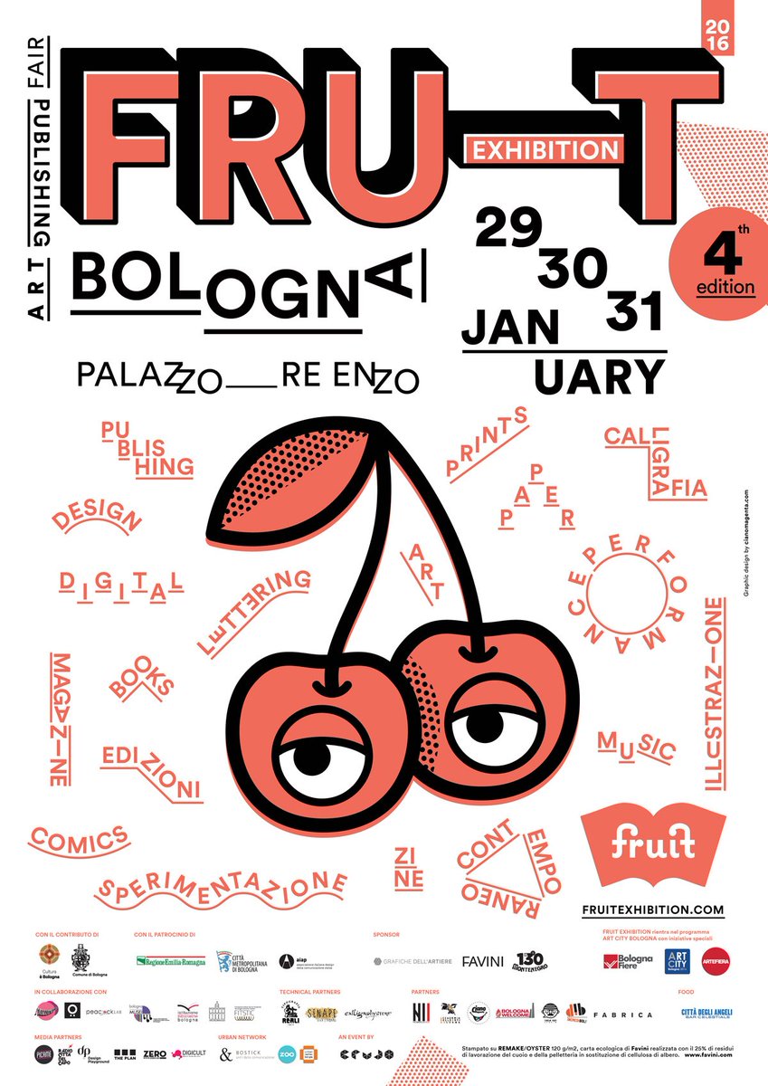 WeArt_Project's tweet photo. @Bologna 19.30 Stuart&amp;Chiarandà a @fruitexhibition per parlare di @UnDoNet e #studifestival! https://t.co/Th8yhcZXHd https://t.co/ZNeT0hscAs