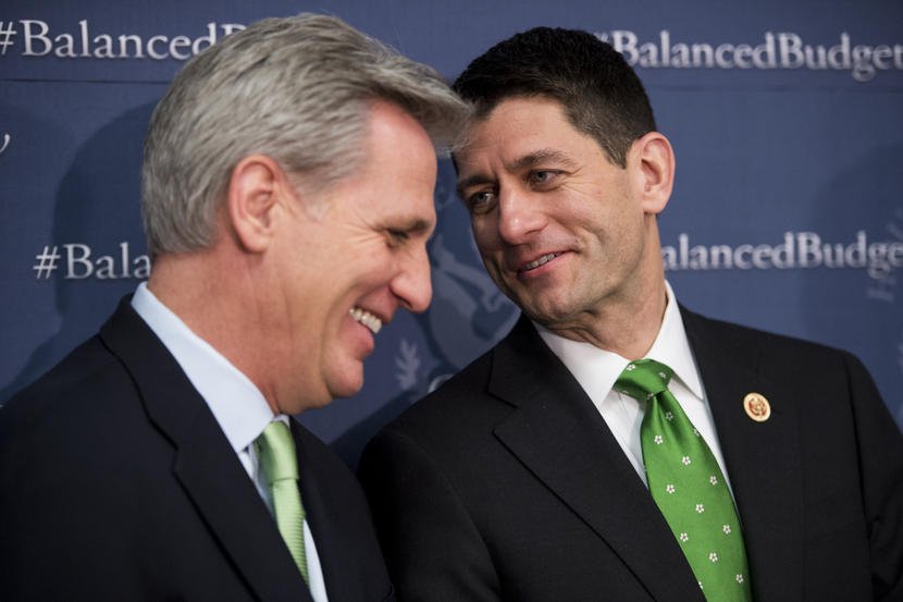 SpeakerMcCarthy's tweet photo. Happy Birthday to my good friend and fellow Irishman @SpeakerRyan—a true leader. https://t.co/O1IhvWi1NL