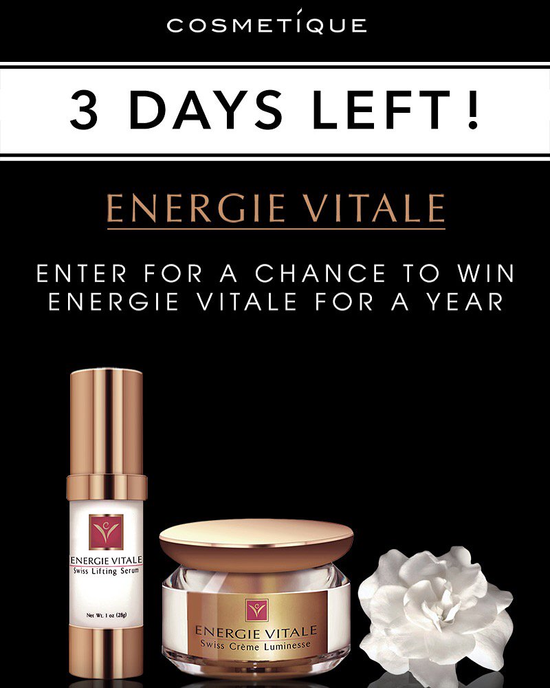 Don't forget to enter to #WIN at cosmetique.com xo, #cosmetiquebeauty