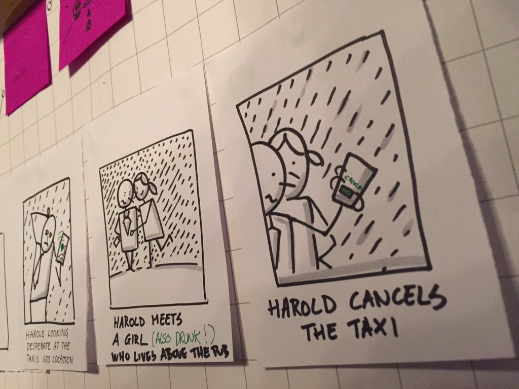 Perfect closing day at #AwwwardsAMS 👌 Lots to think about and experiment with! Me and Harold are going home now...