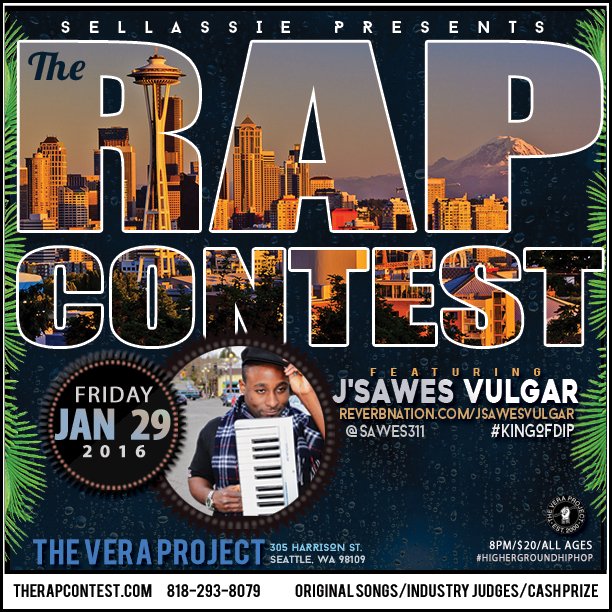 TheRapContest's tweet photo. #Seattle #LiveHipHop #Tonite with @Sawes311 at #TheVeraProject. #showtime https://t.co/Qj96ZXwjr9