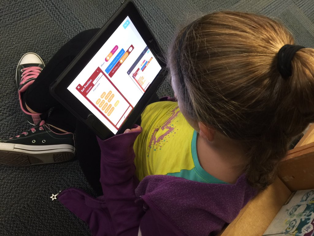 AzleEdTech's tweet photo. Fun day of coding with @WalnutCreekAISD 3rd grade GT! @hopscotch @azleisd https://t.co/N3ZAQwckiH