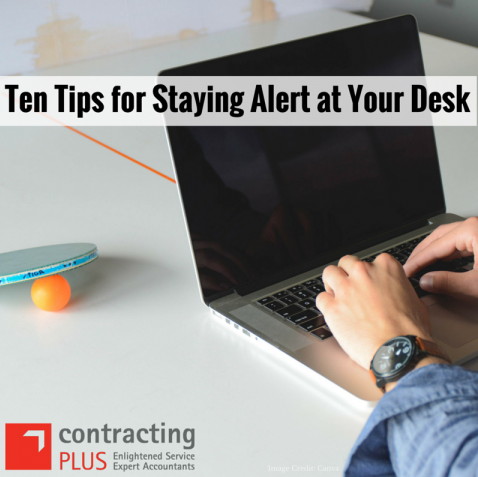 ContractingPLUS's tweet image. #CPLUSBlog Staying alert at your desk contractingplus.com/index.php/blog…