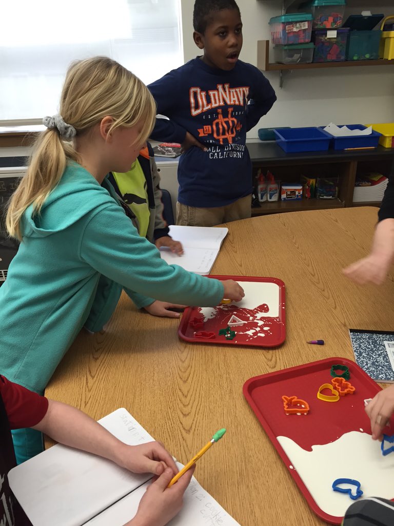 4C scientists investigated oobleck this week! Is it a solid?! #statesofmatter