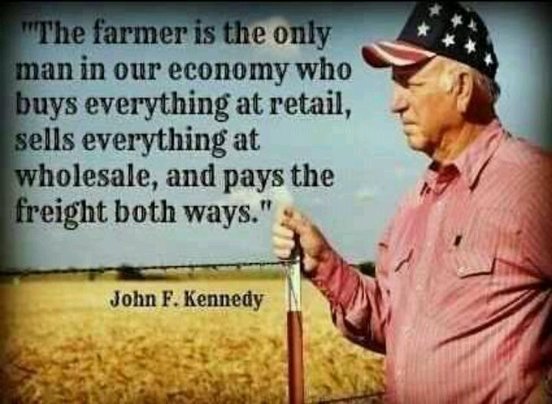 5 Farming Quotes We Love ow.ly/XBo68 via <a href="/FarmsNews/">Farms.com U.S. Ag News</a> #FarmerFriday #AgChat