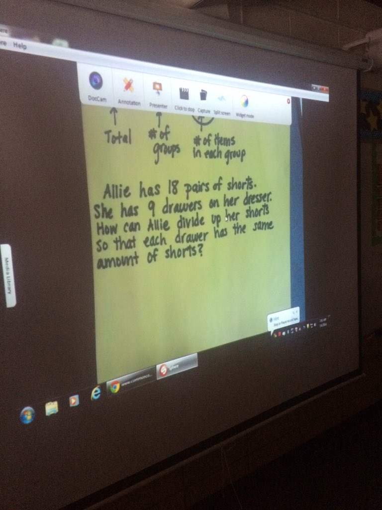 LDS_MrsMatyas's tweet image. Starting division today! Starting with a video Miss Potts made :) #bardiagrams #topic7 #mathfun @CatenaColts