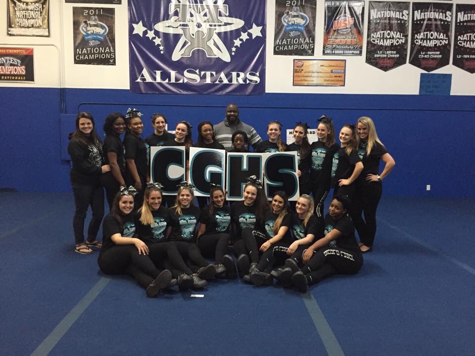 BCPSStein's tweet photo. Good Luck at States Ladies! "Knock their socks off!" #proudtobeajag #ringchasing2016 πΎπ @CGHScheer2 https://t.co/uNLsj6jcPp