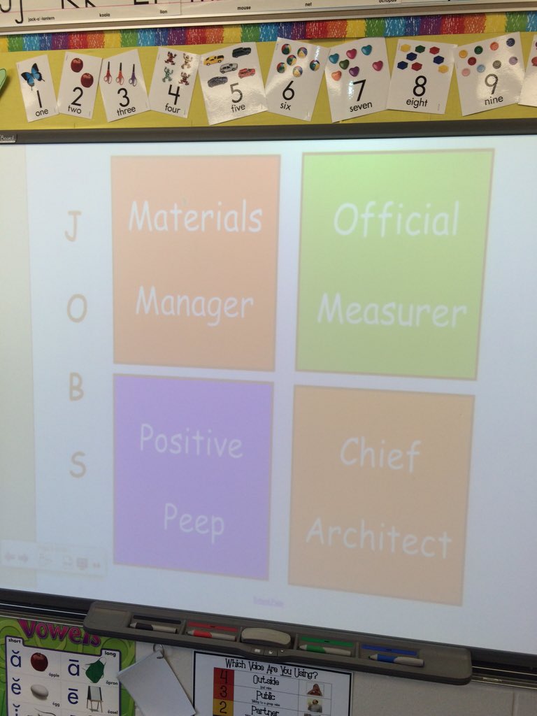 MrsKathsClass's tweet photo. Maker challenge underway: Build a slide for the sphere to roll down! #MESway https://t.co/Zs2FmYUZRG