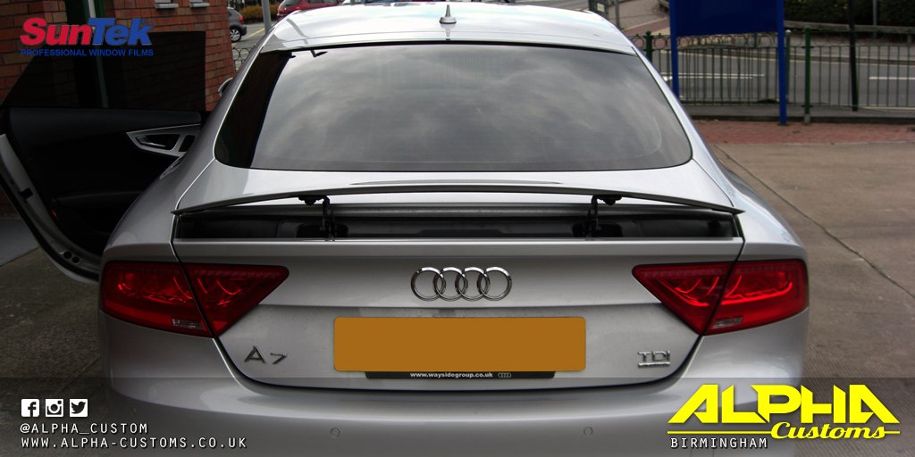 alpha_custom's tweet photo. Audi A7 Quattro Tinted Windows
#WindowTinting #PrivacyTint #DarkSmoke #Audi #A7 #Quattro #SunTek #Birmingham https://t.co/25FsLq48Uu