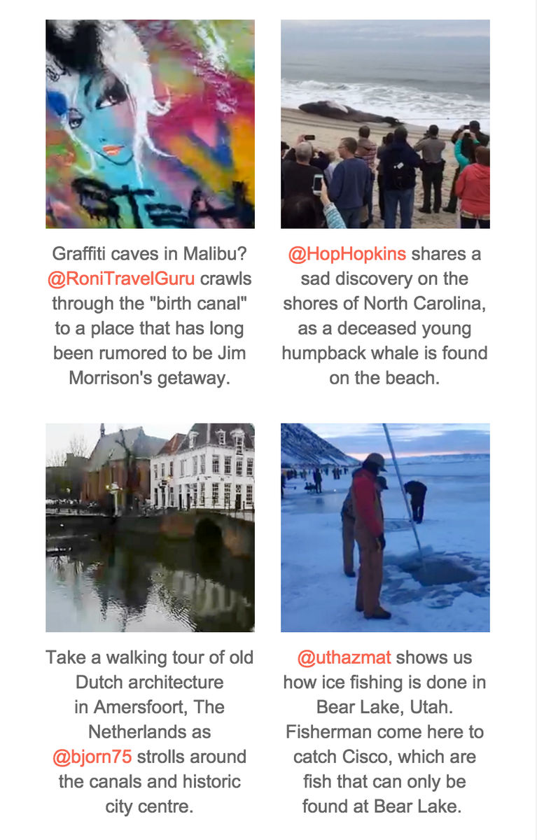 KatchHQ's tweet photo. This week on Katch! A look back at great moments captured on video this week ๐ฃ๐ https://t.co/IJVe1cEILA #katchpicks https://t.co/EKvh3ZJLng