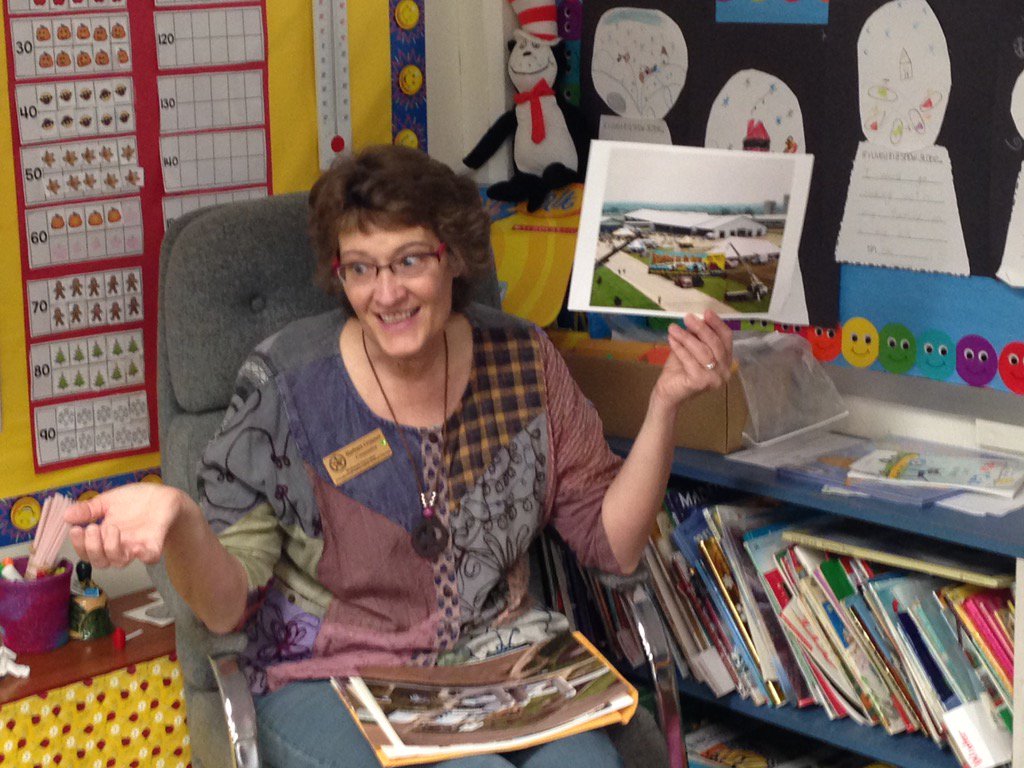 QCandoers's tweet photo. Our surprise dairy farmer!  @QCandoers @WESTWOOD_ELEM #friendswoodlearning https://t.co/5O1GKf8A4Z