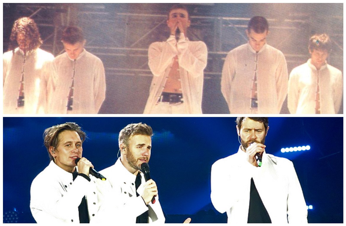 NoeliaORG's tweet photo. OMG 😱 I can't believe it 😇 #5TT angels reunion?😍 #TakeThat #RobbieWilliams #JasonOrange https://t.co/Fl4Q4o9f8B https://t.co/vqaHM7pBdG