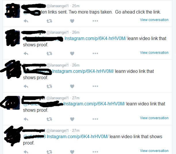 kae986's tweet image. @leannrimes IG links are embedded with #PasswordStealingMalware I don&apos;t want ANYONE to be hacked!!! Use caution!!!