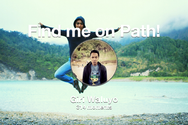 JoeGiri's tweet photo. I've shared 314 memories with my friends on #Path - see them now at https://t.co/Eqh7dyQ3iw! #thepersonalnetwork https://t.co/WdeN7Del5w