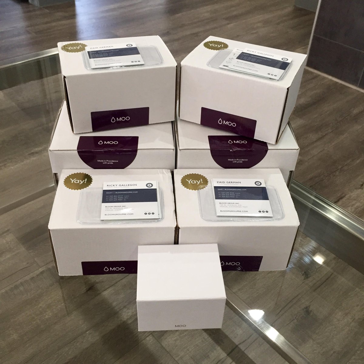 BLOOMGROUPRE's tweet photo. Business cards arrived today for a few of our bloom agents ! #growwithus #realestatemadesimple #comingsoon https://t.co/Jchp8U8Wpq