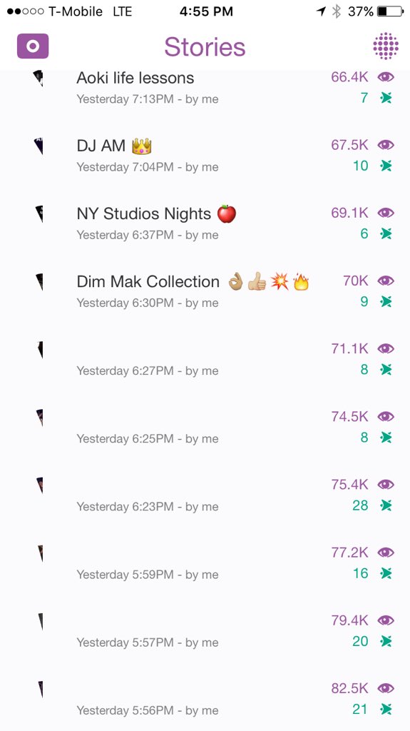 80k views on snapchat! I'll do something silly if we can get it to 100k 🛀🏽🏋🏽🍇🐲😵🤗 https://t.co/kvkHwNTKc1