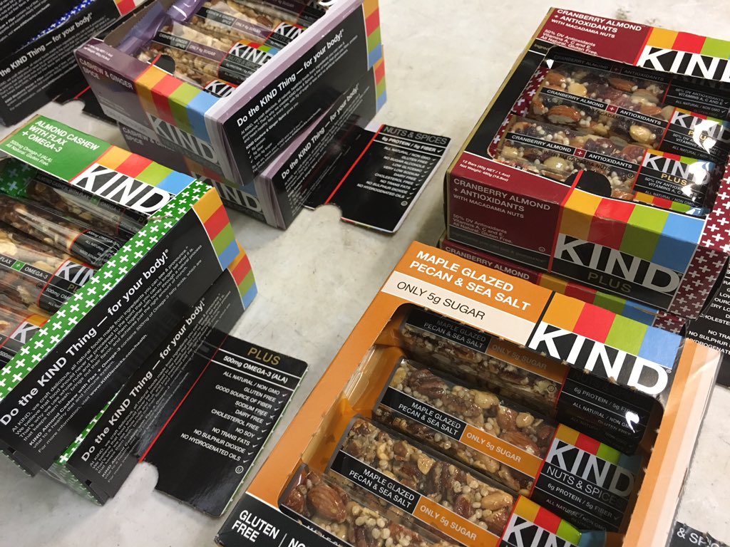 shesgeeky's tweet image. Thanks to @KINDSnacks for healthy fuel at #shesgeeky UnConference
