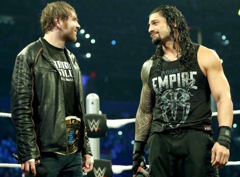 ReignsJackson's tweet photo. @WWERomanReigns #DeanAmbrose two wonderful people, i appreciate their friendship!! #BelieveThat https://t.co/qSiCyyC0mq