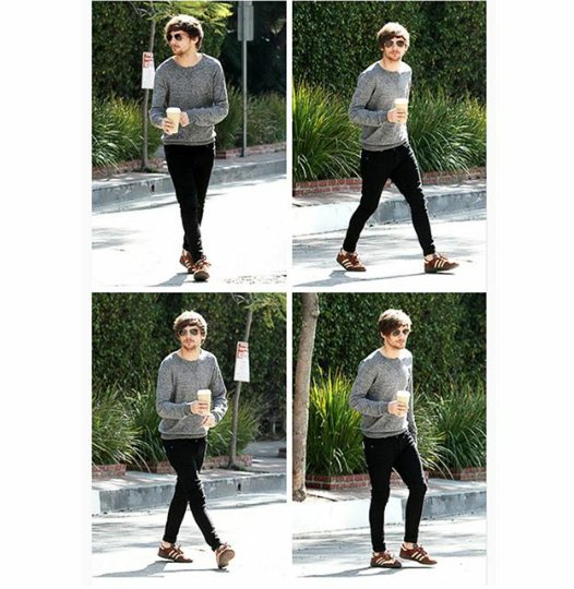 1DNotes12's tweet image. Louis en L.A 29/01