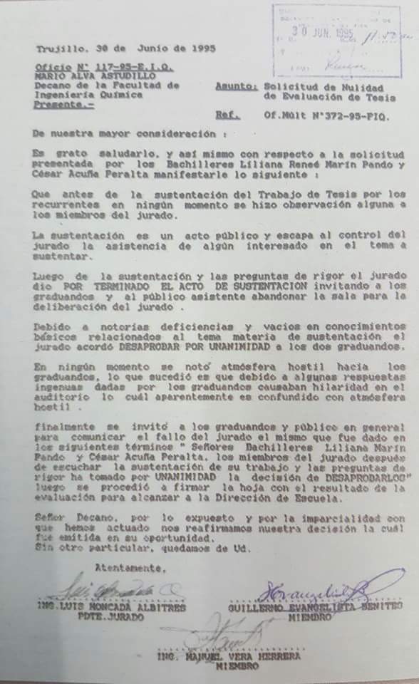 <a href="/AniversarioPeru/">AniversarioPeru</a> <a href="/quieropoco/">Carlos Bejarano</a>  Al parecer Acuña se quejó y esto fue lo que le respondió el jurado. #Roche