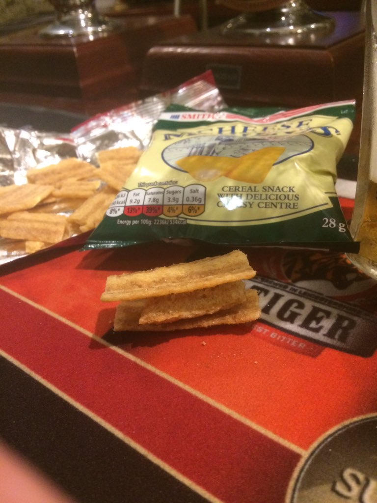 FreshCarnihan's tweet photo. @SmithsSnacks @ajpj293 @gareth123d invented the future for smiths, the bacon cheese melt! #showmethemoney #YesPlease https://t.co/zQsuh6RWXS