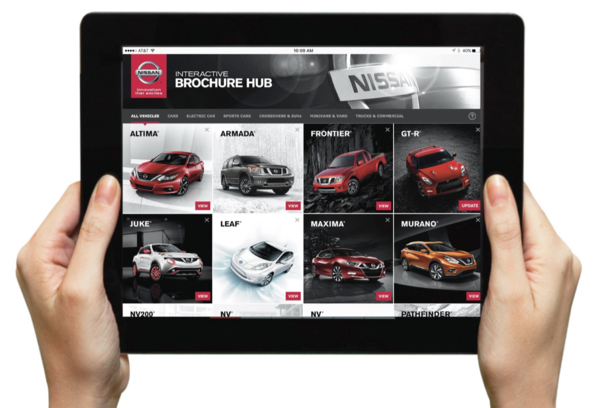 Nissancarbizz's tweet photo. A whole new way to car shop—download the Nissan Brochure Hub app for info on all models! https://t.co/VhO97gOYYG https://t.co/tiKhXm8JYW