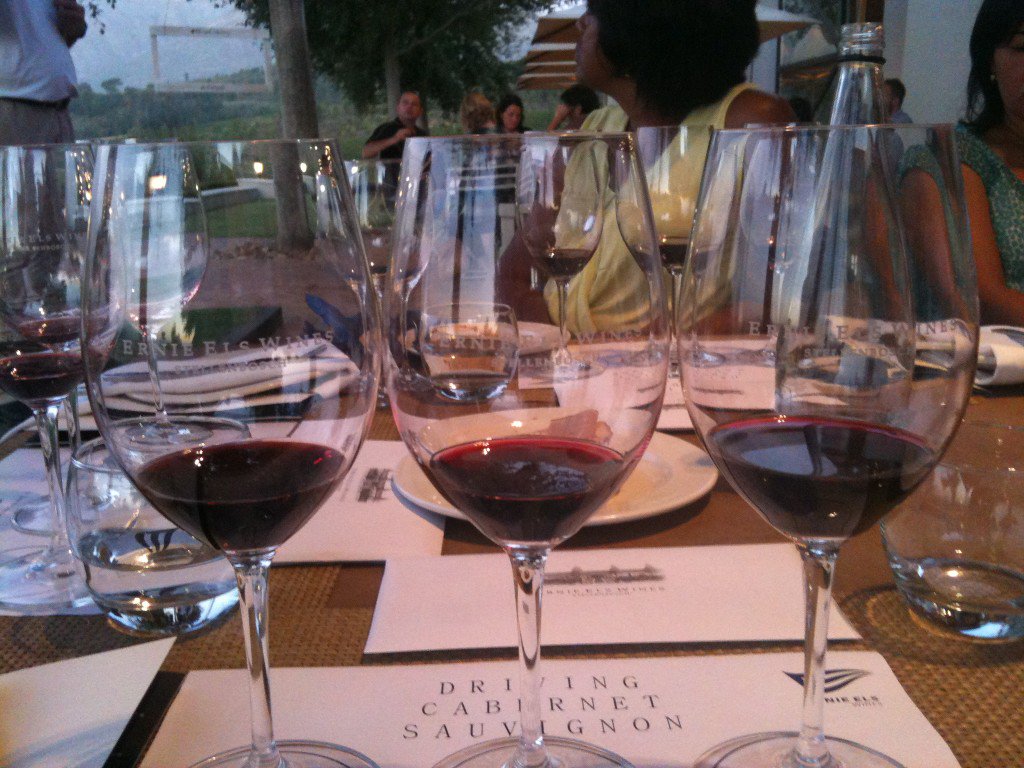 Driving Cabernet Sauvignon @ErnieElsWinery <a href="/LouisStrydom/">Louis Strydom</a> #drivingcab