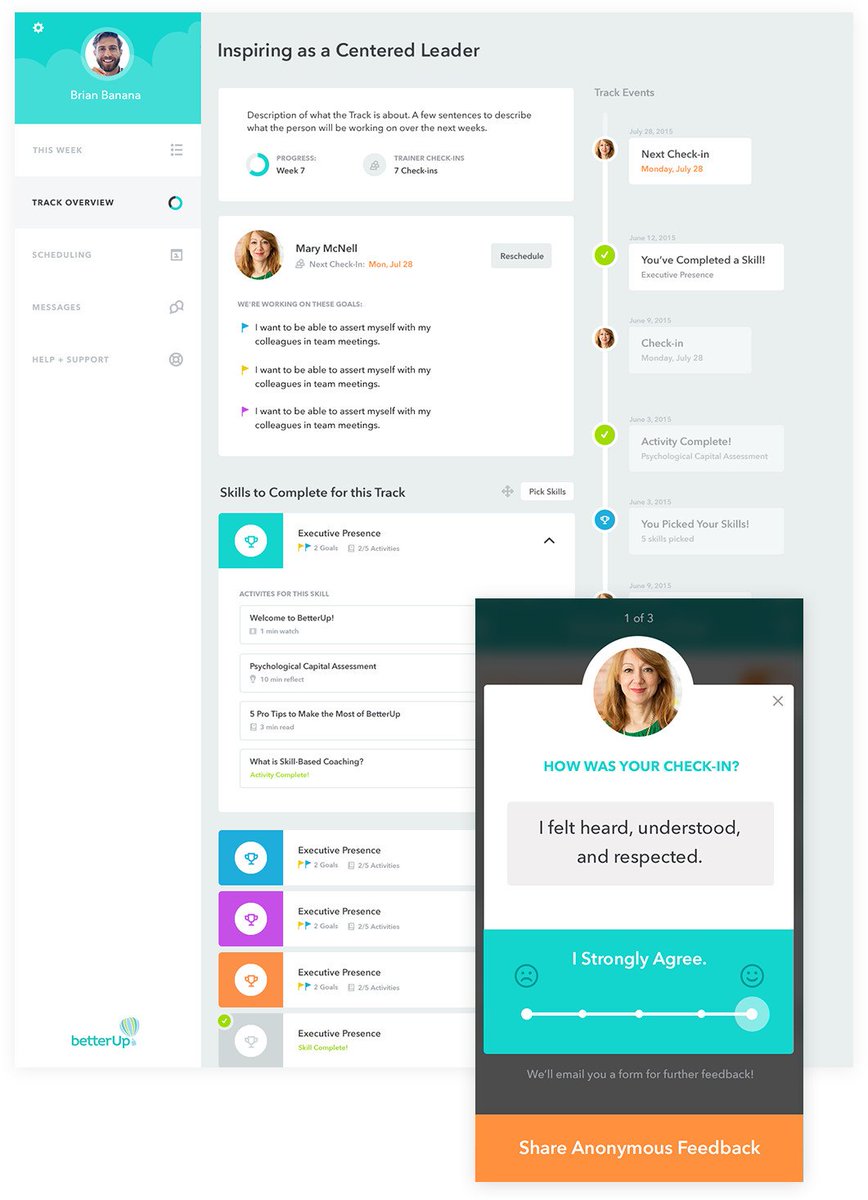 stonetableco's tweet photo. Here's a little #Fridesign for your Friday! A little recent UI work for @betterUPco.
#design #uiux #userinterface https://t.co/Ll1jBj7f5I
