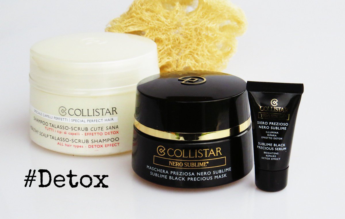 bellettoblog's tweet photo. Voglia di #detox? ci pensa @CollistarBeauty ! #nerosublime maschera +siero e shampoo talasso-scrub *_* https://t.co/h2oH4WFEEU