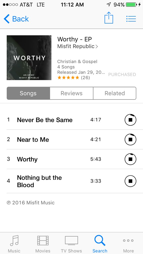 MXSCVL's tweet photo. Downloading. @ChrisDurso #MisfitRepublic #WorthyEP https://t.co/6vZoGRgaGP