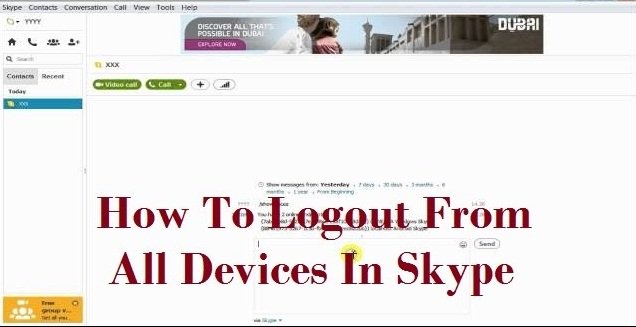 Getraju_s_nair's tweet image. How To Logout From All Devices In Skype 
Link : technomark.in/How-To-Logout-…
Video : youtu.be/lkR_iYxahWU?li…