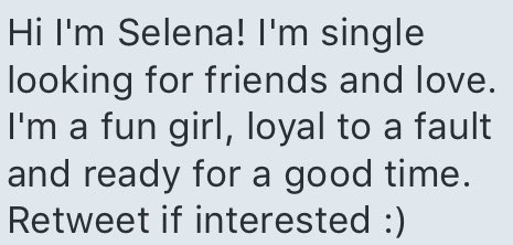 Meet Selena!