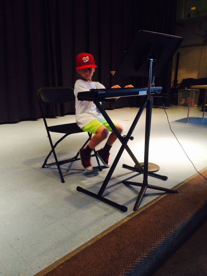 TIC_Camp's tweet photo. When you're in the zone at the #TICtalentShow #Fridayfunday #campcountdown 142 #daysuntilcamp https://t.co/Gi7G4OjA2v