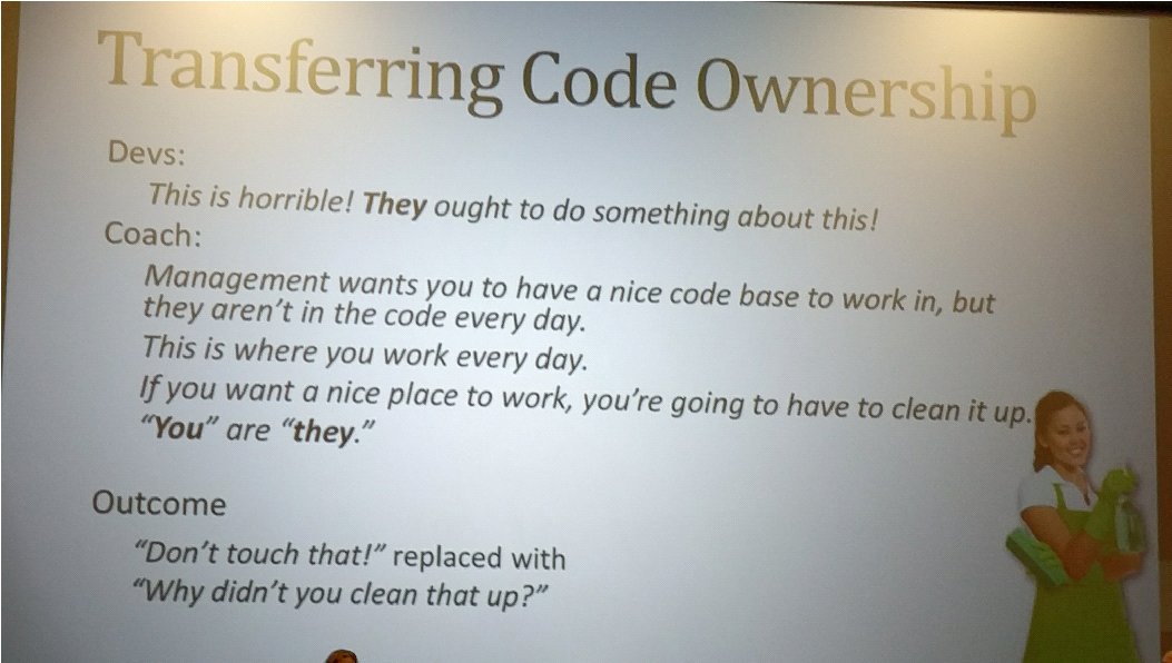 mblissconsult's tweet image. Boy scout rule... Leave the code site cleaner than how you found it! #dallastechfest