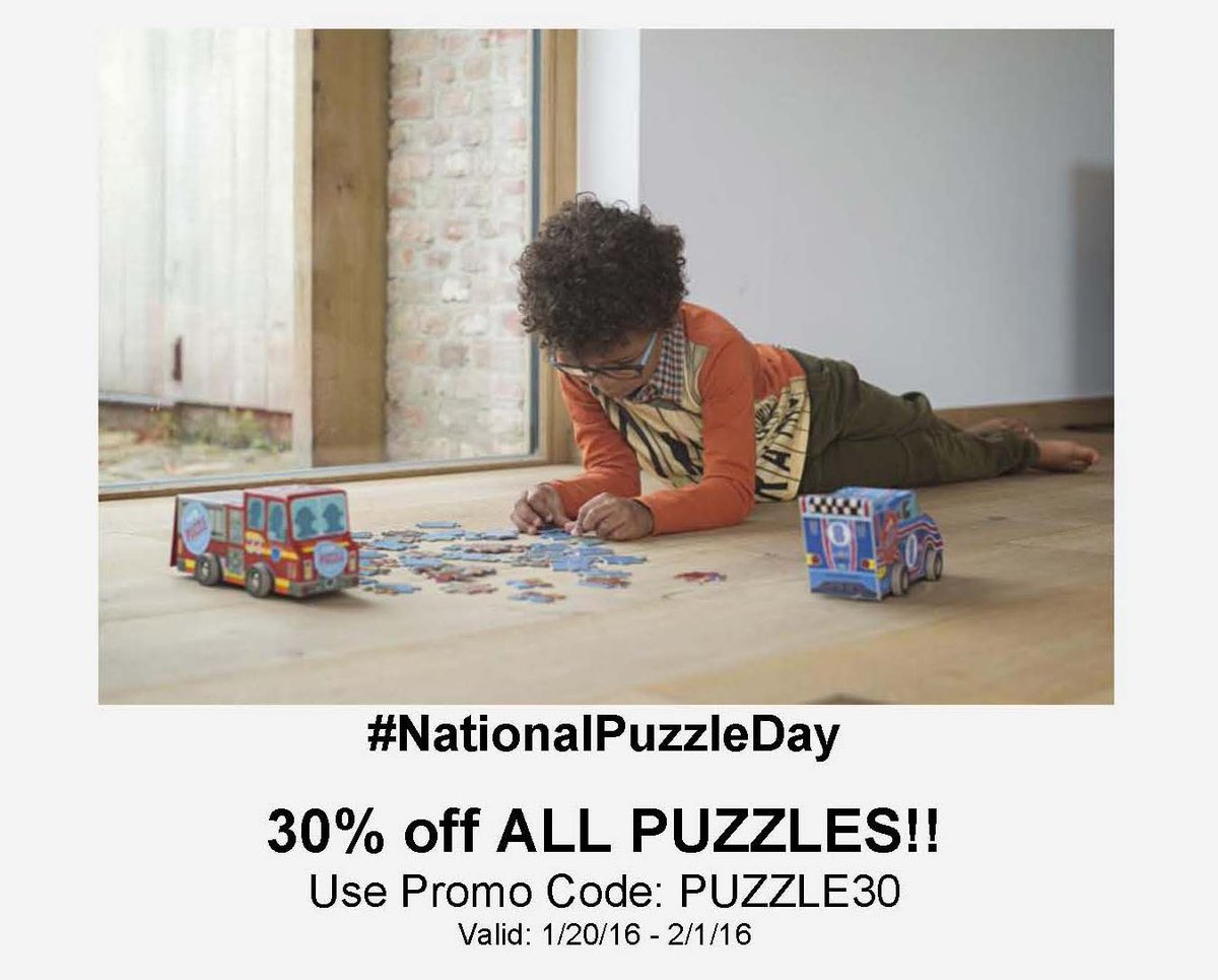 crocodilecreek.com #NationalPuzzleDay #sale #puzzle