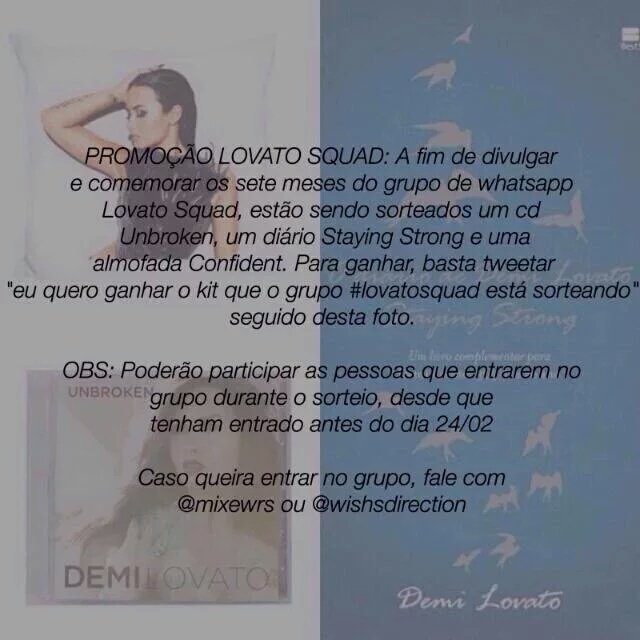 ittordoo's tweet photo. eu quero ganhar o kit que o grupo #lovatosquad está sorteando https://t.co/iGMKO3nz4W