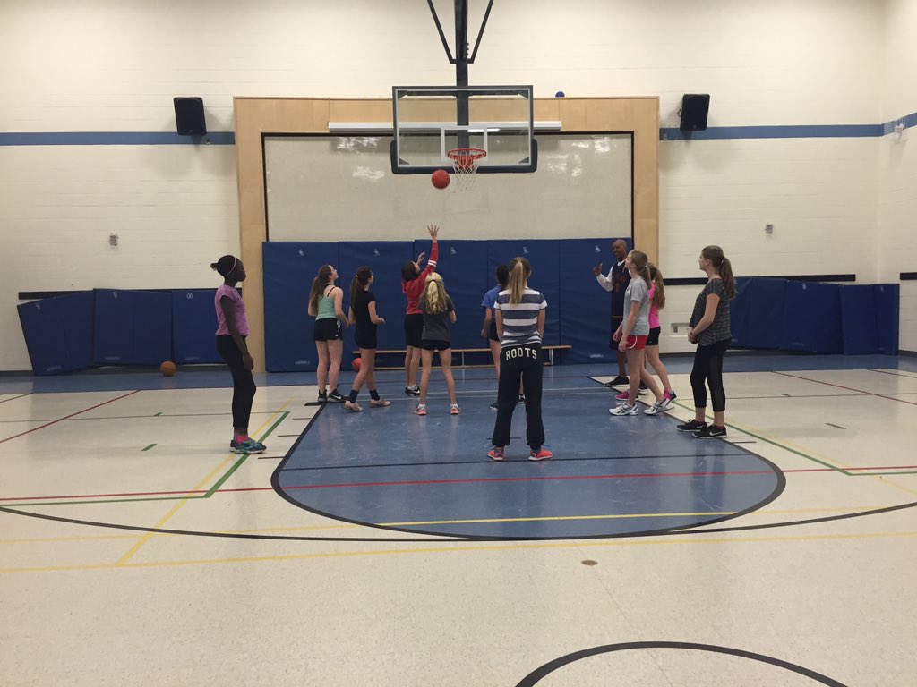 HosteinCrystal's tweet photo. Thank you Shaker #ball4all for giving a basket ball clinic to our intermediate girls @johngaltps https://t.co/rgvpG3bcTr