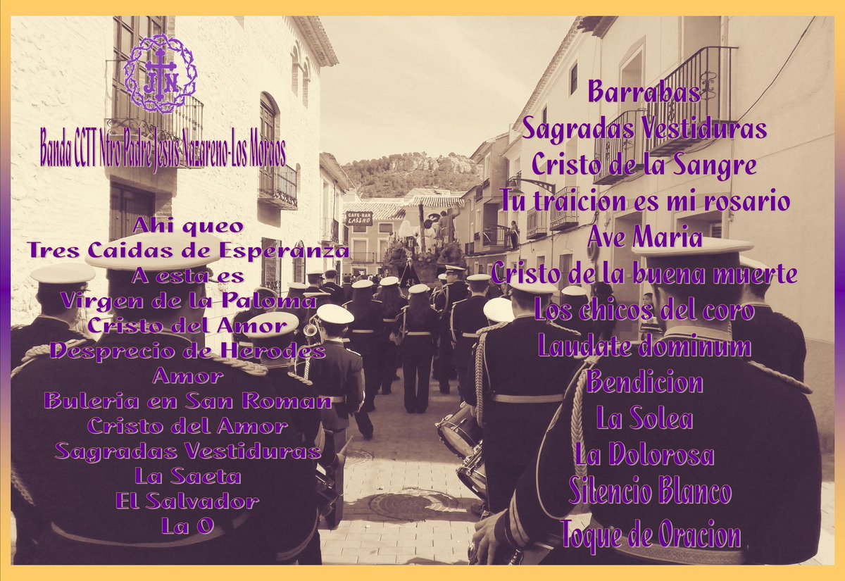 Repertorio Semana Santa 2016