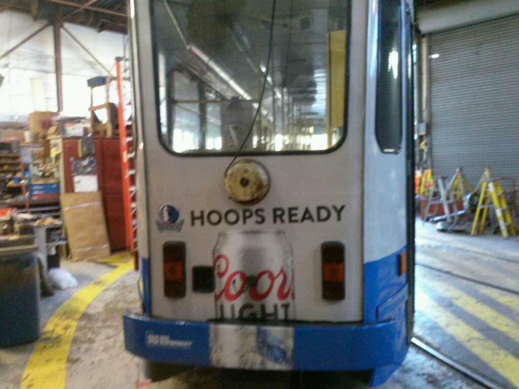 SkinzWraps_Inc's tweet image. #Mavs Trolley wrap for @McKinneyAveTX Transit Authority​!
#WeCanDoItAll #MobileAdvertising #SkinzWraps