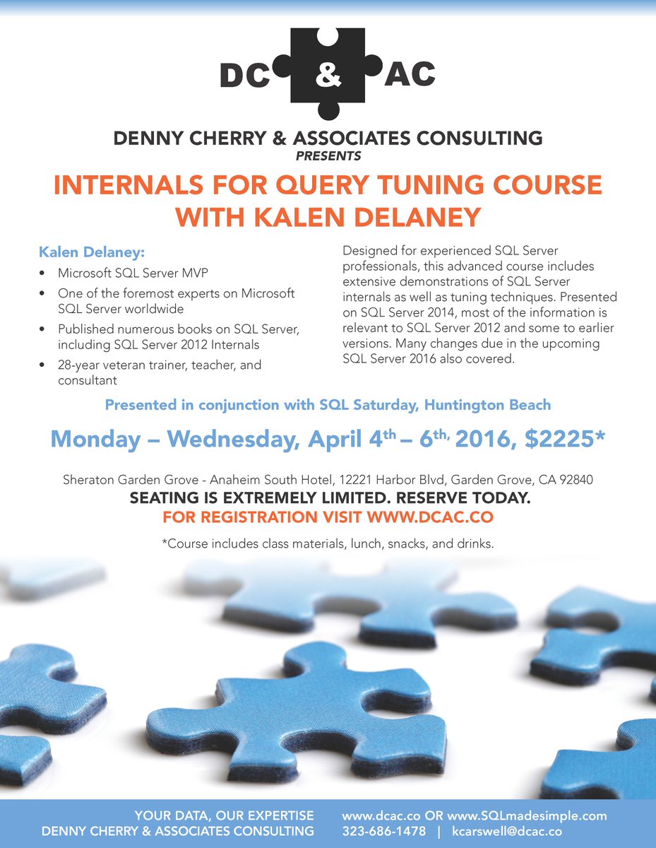 sqlqueen's tweet image. It&apos;s in Anaheim! You know you want to go.  #SQLInternals @mrdenny