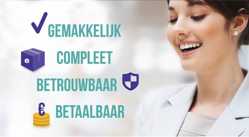 Weet u de voordelen van IQtelecom al? #gemakkelijk #compleet #betrouwbaar #betaalbaar