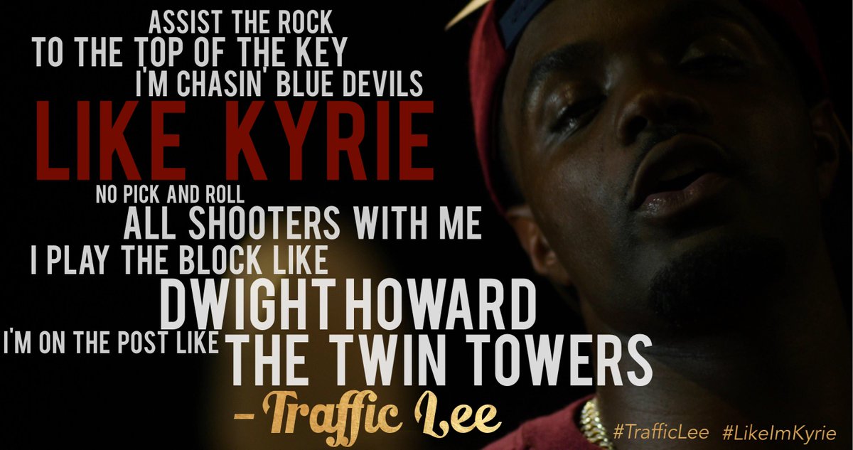 bmfdartists's tweet photo. @KyrieIrving new music video #KYRIE from #TrafficLee out now ---> https://t.co/58M3gcgNMC #LikeImKyrie https://t.co/AsHY8L4oxT