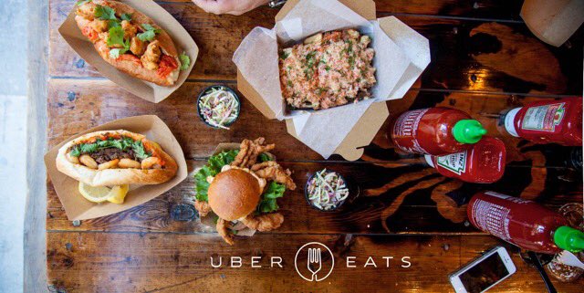 FOTB416's tweet photo. Download the #UberEats app and you can have all our fabulous food delivered right to your door. @Uber_Canada https://t.co/MNUJS47jL4