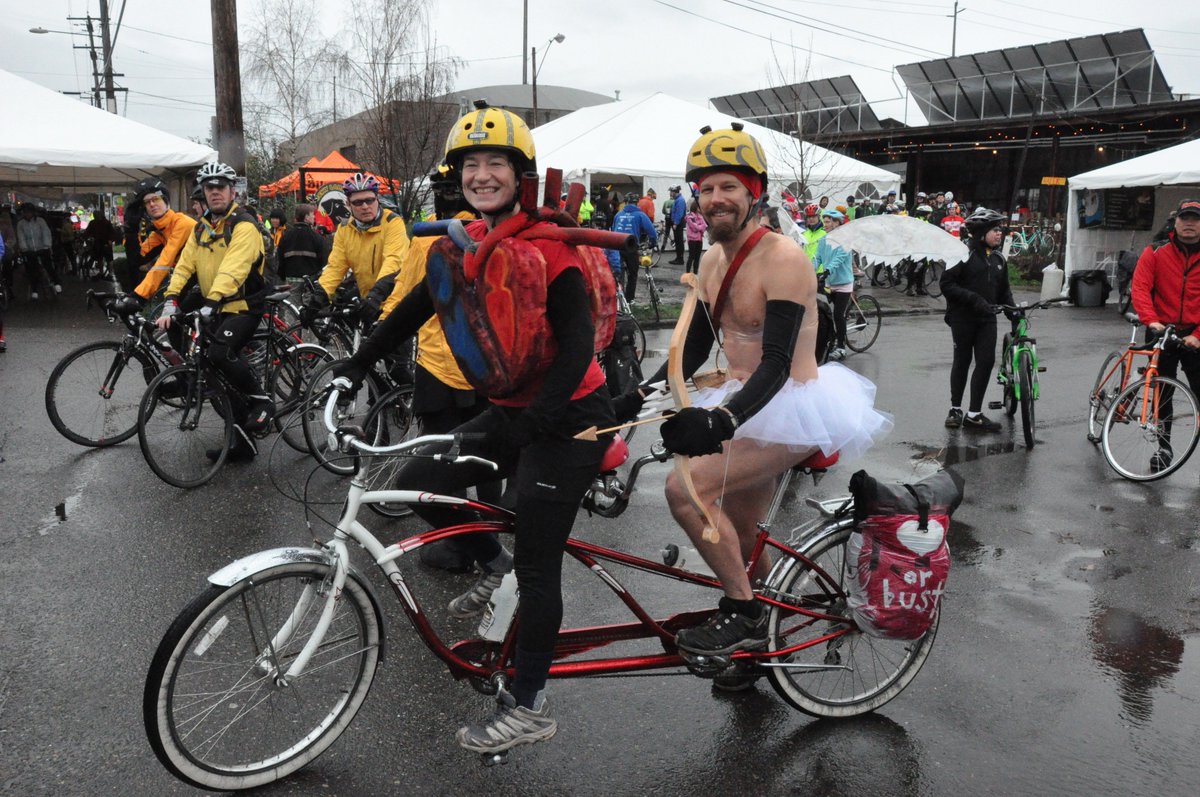 You never know what sort of romance might blossom on a bike ride. Join us on Valentine's Day!