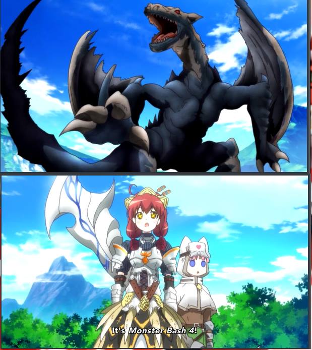 Kogath on X: Apparently the anime Koukaku no Pandora has a Monster Hunter  reference in it.  / X