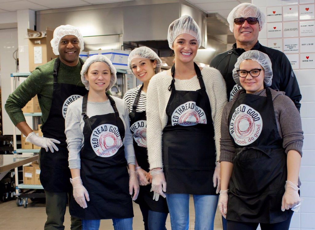 godslovenyc's tweet photo. We're grateful for the support of @RedThreadGood in stores and their staff volunteering in our kitchen!#becooldogood https://t.co/aM5RavYytp