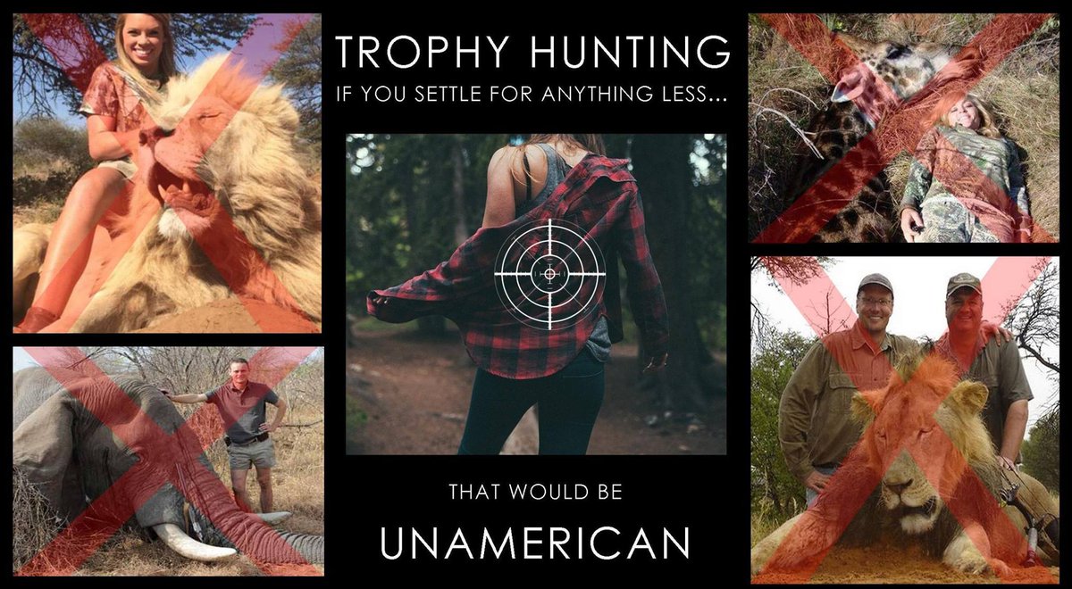 thelandoflu's tweet photo. Trophy Hunting in the New America! https://t.co/b61JAu1G5j