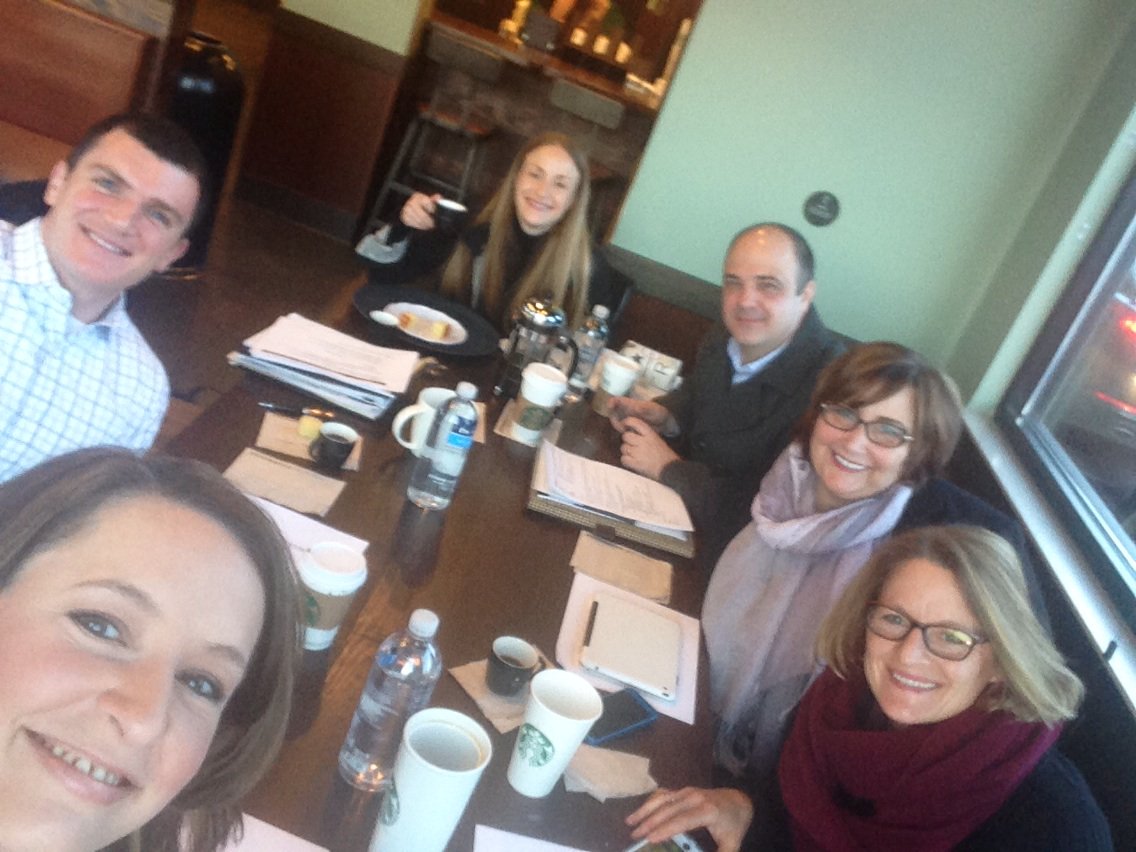 RkellyRachel's tweet photo. Thanks for a great day #sbuxmatl Peak Leads! @SMcAuleyJr @jgurtov @TOsevala @rwellerose @mliontas #100HH https://t.co/bmlJWiuuuf